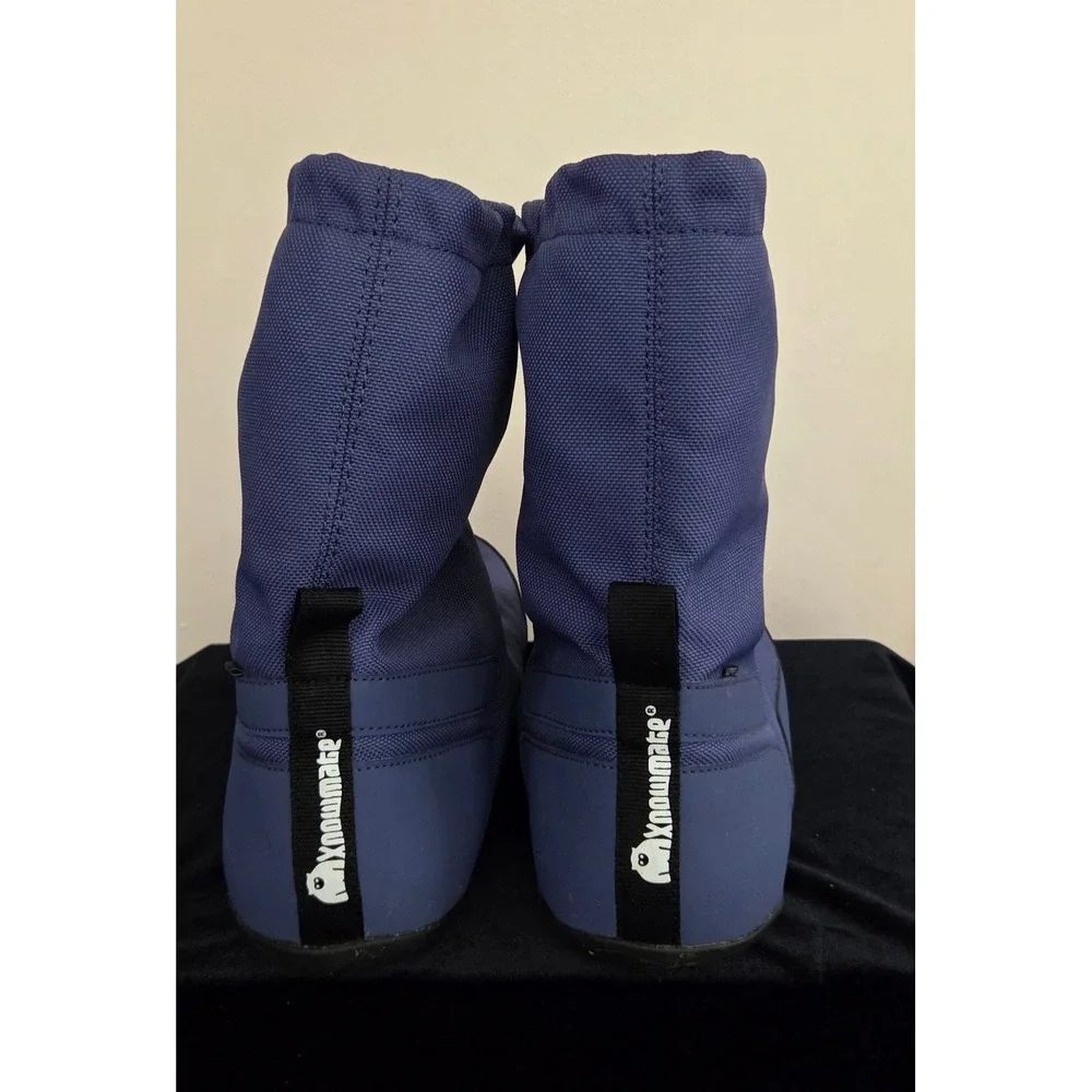 Xnowmate Unisex Smart Boots Limoges Blue All-Weather Foldable Snow Boots Sz 11.2